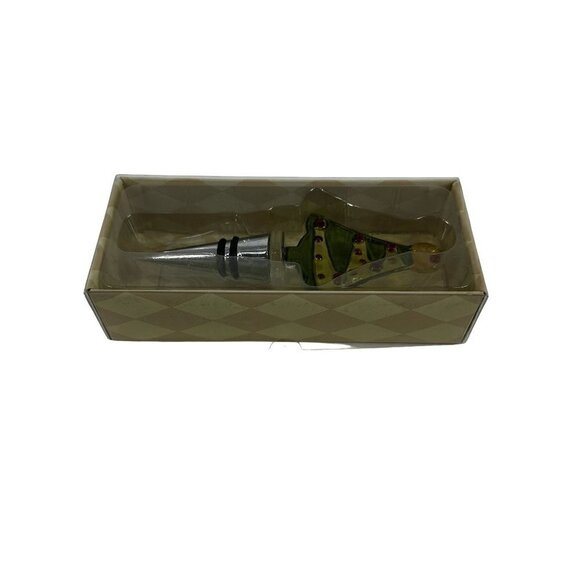 Mango Moon Glass Winestopper Christmas Tree - Picture 6 of 9